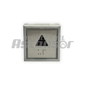PULSADOR THYSSEN MCP7 LUZ AZUL 37x37 BRAILLE (A4N18898)