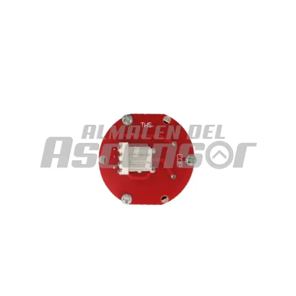 PULSADOR HYUNDAI AK32 24V LED ROJO BRAILLE (AK32.R) - Imagen 2