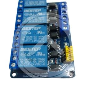 MÓDULO DE RELE STEP 4 CANALES JQC3F-24VDC