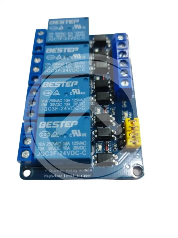 MÓDULO DE RELE STEP 4 CANALES JQC3F-24VDC