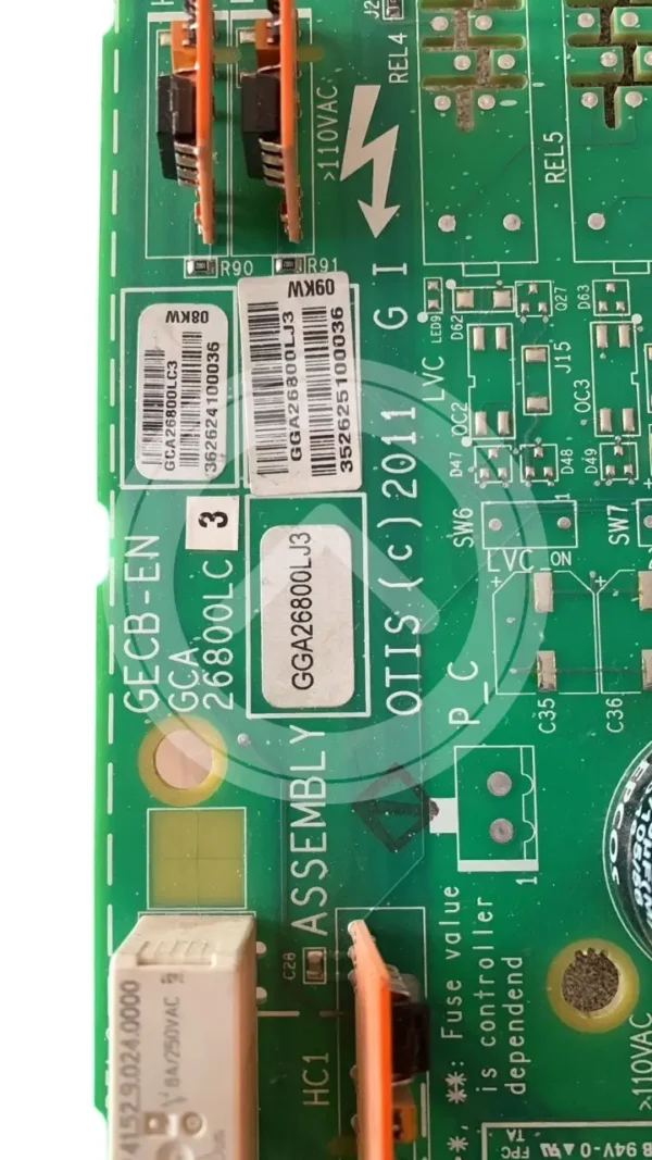 TARJETA OTIS GECB-EN (GCA26800LC3 + ABA26800AVP) - Imagen 2