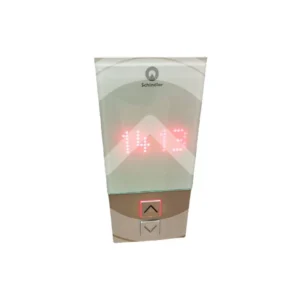 BOTONERA DE PISO SCHINDLER (NR.59324318-1Q.B) 2 PULSADORES + 1 DISPLAY