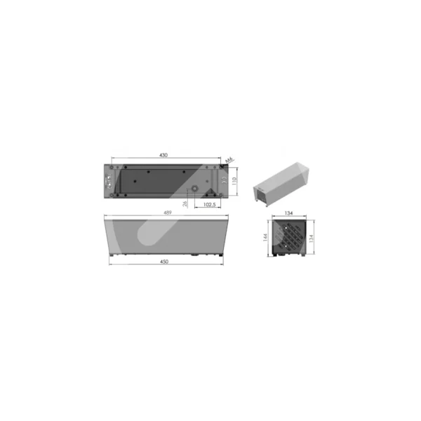 PURIFICADOR DE AIRE GERVALL 5A 230V 56-60Hz IP63 (GV-UVC.003) - Imagen 2