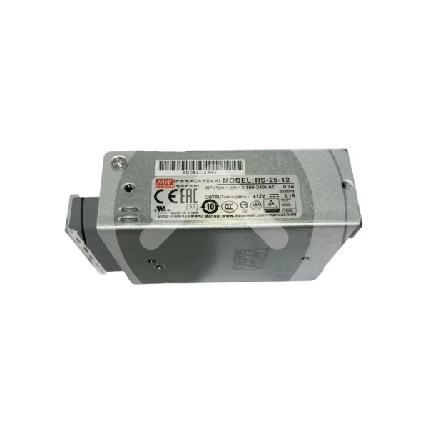 FUENTE DE PODER MW (RS-25-12) INP 100-240VAC 0.7A OUT +12V 2.1A - Imagen 2