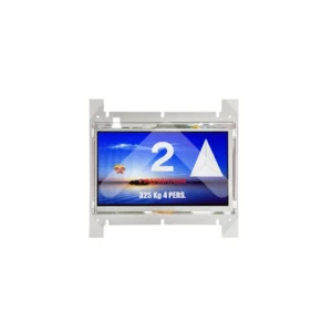 DISPLAY INDICADOR IRIS 7' C/SINTETIZADOR DE VOZ AUTONOMO 12-24V. (TFT701-A)