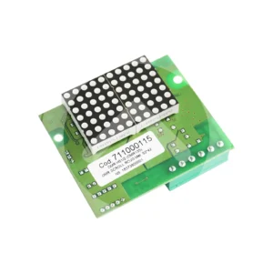 DISPLAY CARLOS SILVA DMR H51 ROTATIVO ROJO 52 X 42 MM (CON CARCASA) (AV711001115 H51-1A)