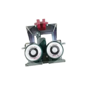 ZAPATA GUIA CON RUEDAS 75 X 26mm. (GDX-01) RIEL 10-16mm. Vel.2.5m/s