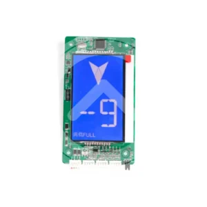 DISPLAY INDICADOR MONARCH FONDO AZUL SEÑALES BLANCAS (MCTC-HCB-U673)